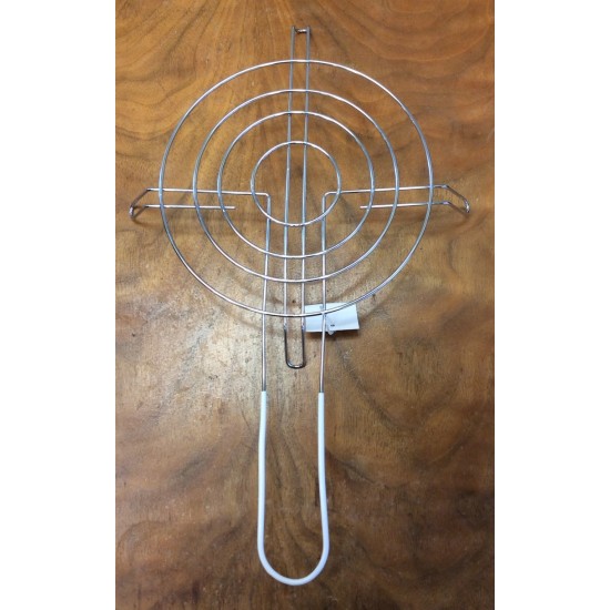 Pan Rack with white plastic Handle 60/C