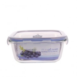 Square Glass Food Contrainer 800 ml/ 27.1 oz/ 3.4 cup