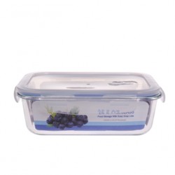 Rectangle Glass Food Contrainer 1050 ml/35.5 oz/4.5 cup 