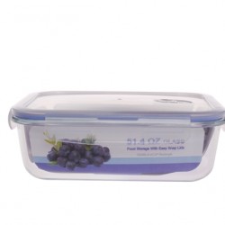 Rectangle Glass Food Contrainer 1520 ml/51.4 oz/6.4 cup 