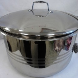 30cm Heavy Duty Stainless Steel Cooking Pot,4/C