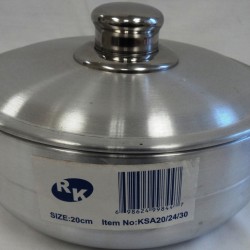20cm Aluminum Pot with 2 Ears,1/C