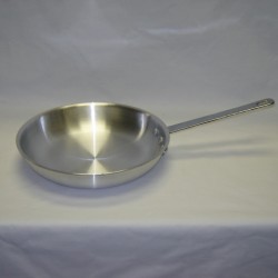 3pc Aluminum Frying Pans - 8, 10, 12'