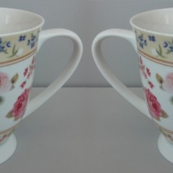 2 pc Mugs In Gift Box 340 ml - Border