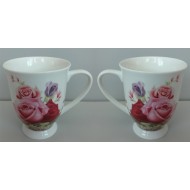 2 pc Mugs In Gift Box 340 ml - Rose