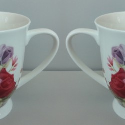 2 pc Mugs In Gift Box 340 ml - Rose