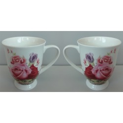 2 pc Mugs In Gift Box 340 ml - Rose