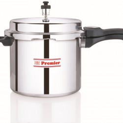 Aluminum Pressure Cooker w/ 3mm Base (7.5 Litres),4/C