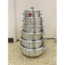 12 pcs Caldero Set - 20,24,26,30,32,36 cm