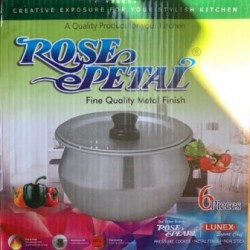 3 PCS Aluminum Round Handi Matt Finish with lid