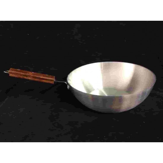 Karahi with Wood Handle 24cm