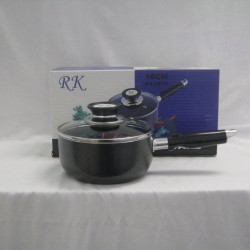 Non Stick 16cm Sauce Pot w/cover and handle,8/C