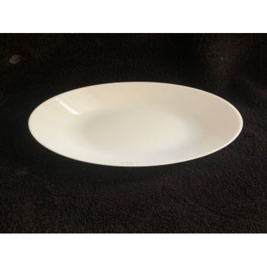 Opal ware White 8.5" Soup plate