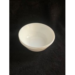 6" Opal ware white Salad Bowl 