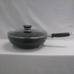 Non Stick Cooking Wok 26cm w/cover and handle