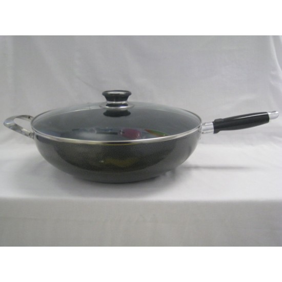 Non Stick Cooking Wok 30cm w/cover and handle
