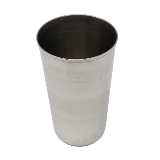 Tumbler / Stainless Steel Glass- LASSI, 8x ht 13cm