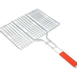 B.B.Q. Grill - Meat, Chrome Large 43x30x70  