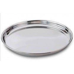 Deep Beaded Plate 28cm, Heavy 