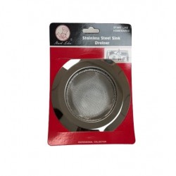 Sink Drainer S.Steel/Mesh, LARGE 