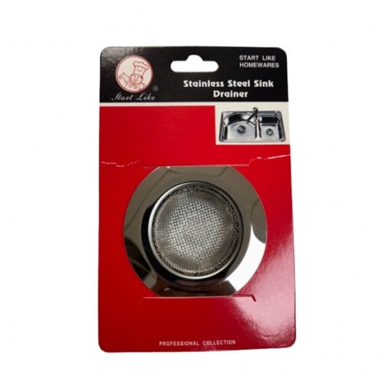 Sink Drainer, S.Steel/MESH, SMALL
