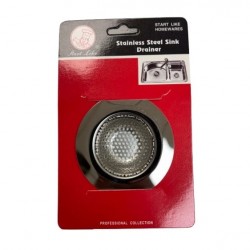 Sink Drainer, S.Steel Soild/Perforated SMALL   
