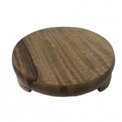 Cutting Board / CHAKLA / Buffed - Solid, Neem Wood # 10 / 9.5"