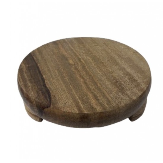 Cutting Board / CHAKLA / Buffed - Solid, Neem Wood # 10 / 9.5"