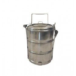 Food Carrier - Tiffin, 14cm x 3 Tier