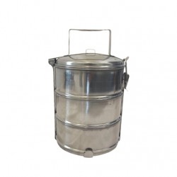 Food Carrier - Tiffin, 16cm x 3 Tier