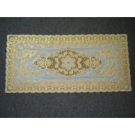 PVC Doily 40 X 84cm (16X33') Gold
