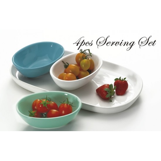 4 PC Oval Set 6/C