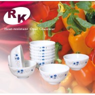 10Pc. Opalware (Blue),12/C M/4