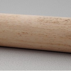 Rubber Wood Rolling Pin 24/C