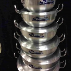 6 Pcs. Aluminiun Karahi Set